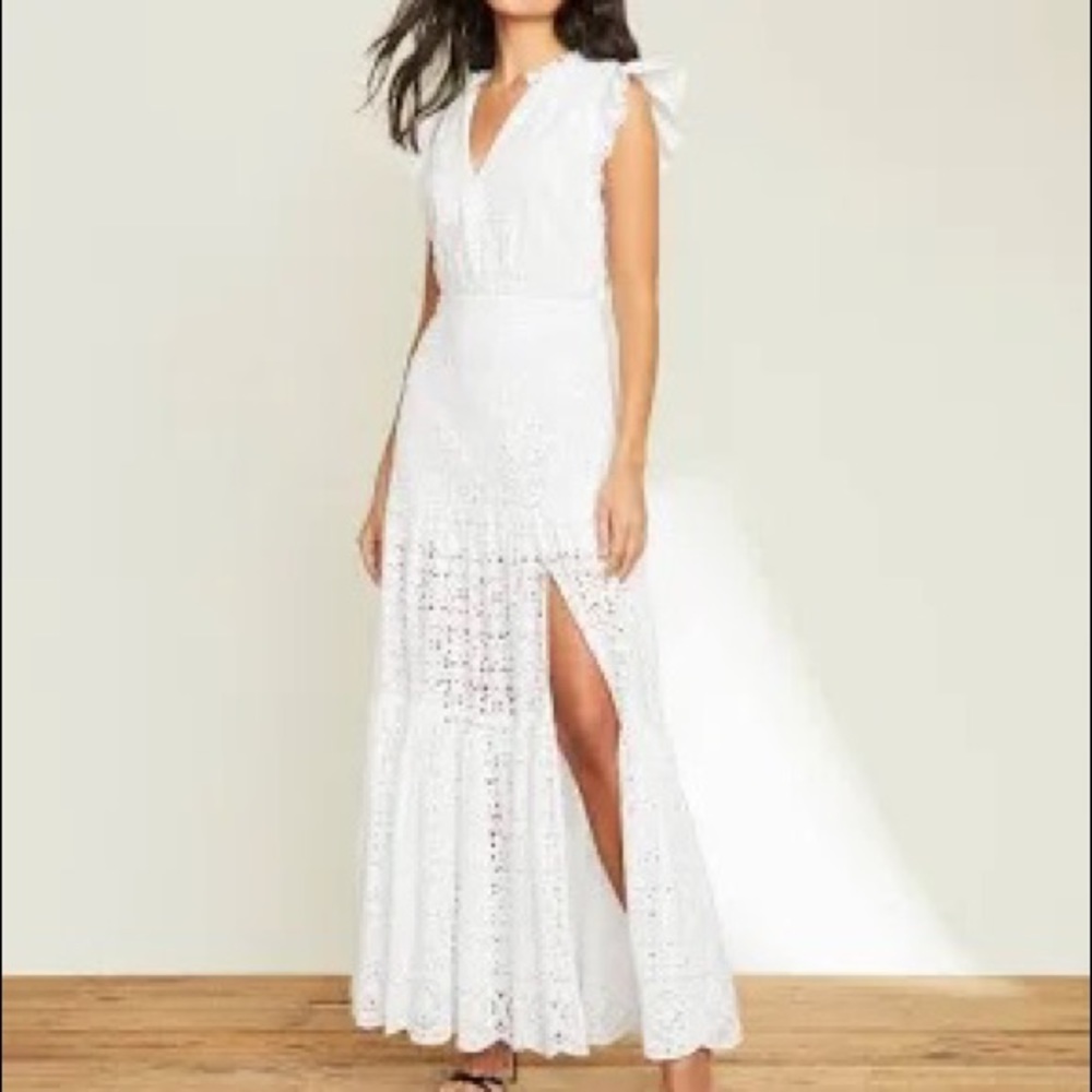 Stunning SATORI EYELET MAXI DRESS by Veronica Beard